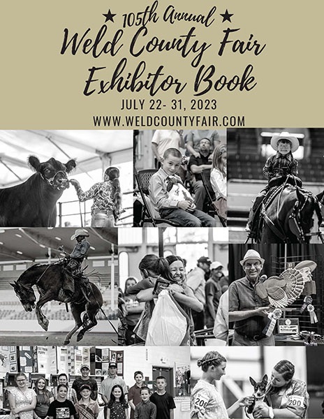 2023 Weld County Fair Book with Multiple Pictures